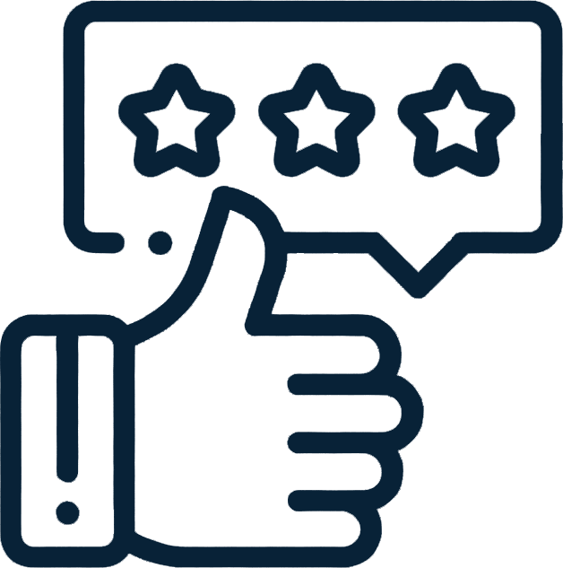 Customer satisfaction rating